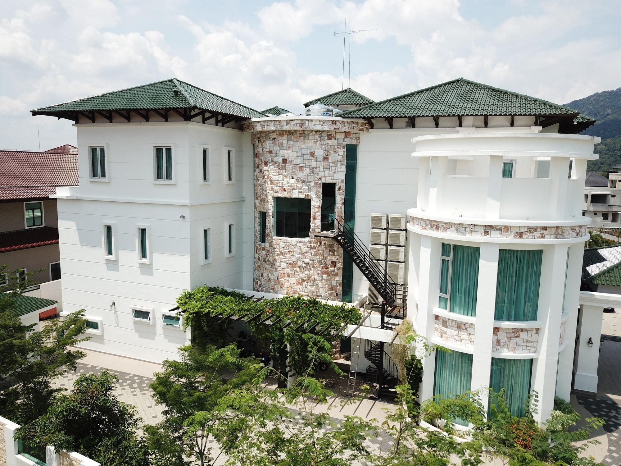 Casa Bianca Hotel Keluang Kültér fotó