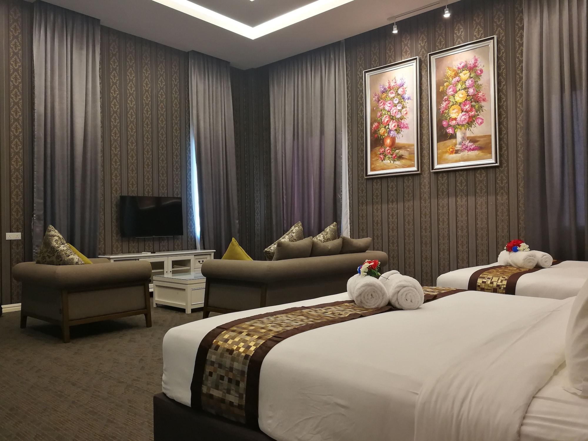 Casa Bianca Hotel Keluang Kültér fotó