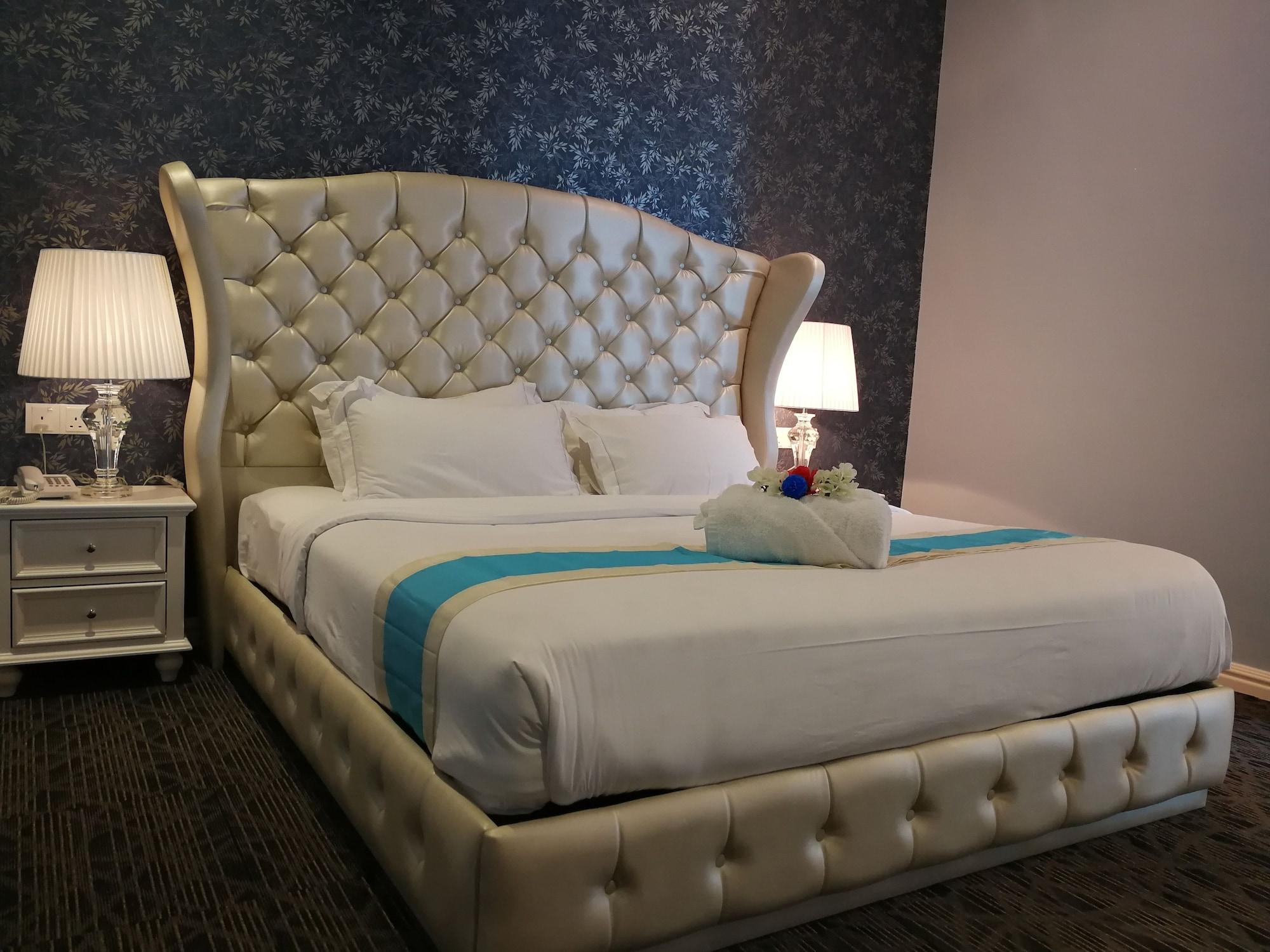 Casa Bianca Hotel Keluang Kültér fotó