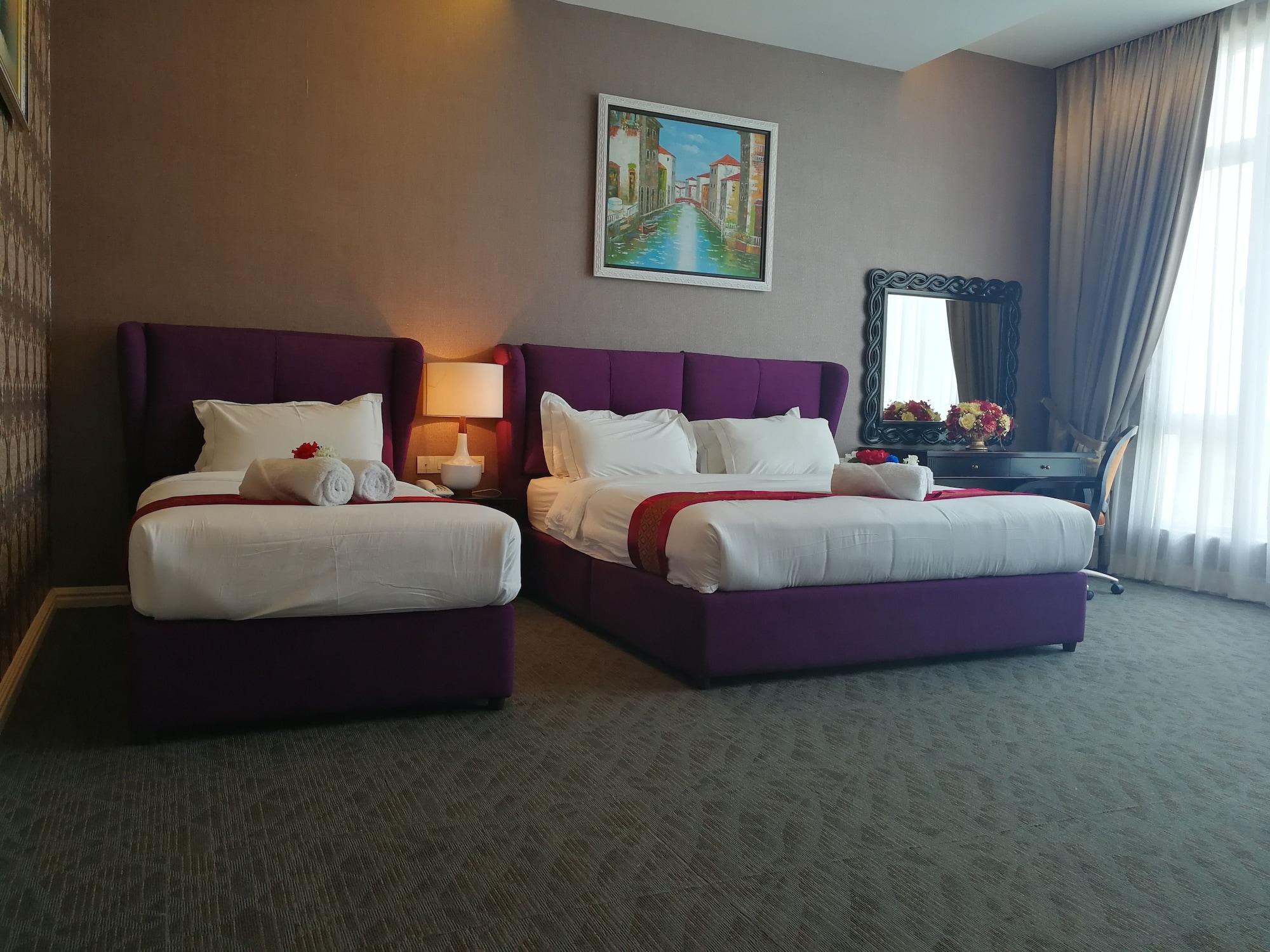 Casa Bianca Hotel Keluang Kültér fotó
