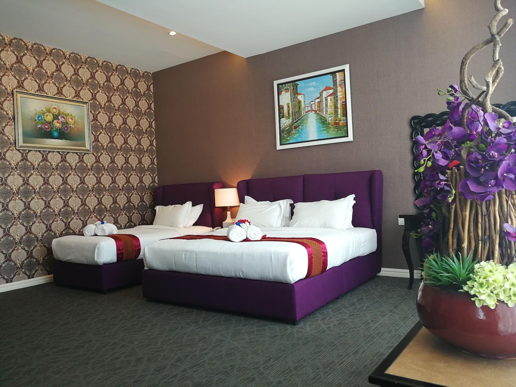 Casa Bianca Hotel Keluang Kültér fotó