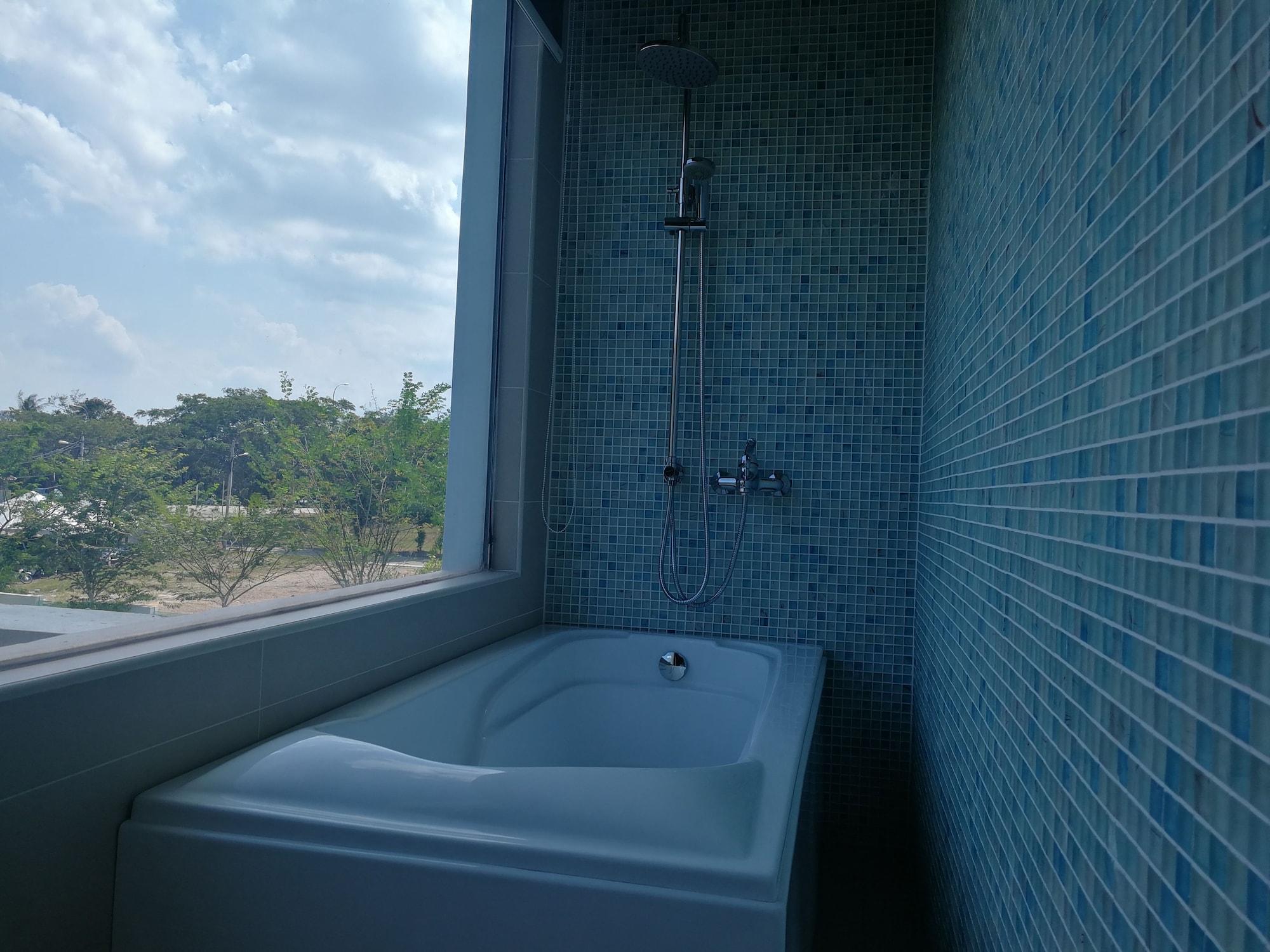 Casa Bianca Hotel Keluang Kültér fotó